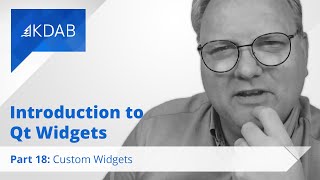 Introduction to Qt Widgets Part 18  Custom Widgets [upl. by Acimak]