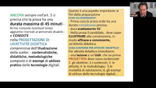 Concorso Ordinario la Prova Orale  Il Webinar Gratuito del 31032022 [upl. by Aihsekyw412]