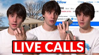 How I Find 45 Leads a Day LIVE Cold Calling  Wholesaling Real Estate [upl. by Gabriell536]