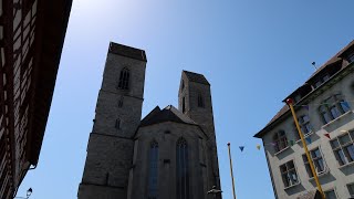 Rapperswil CHSG Vollgeläute der Pfarrkirche St Johann [upl. by Idalla]