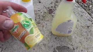 Working cat repellent from vinegar and lemon juice [upl. by Niamjneb900]