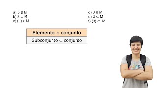 Sendo M  0 3 5 classifique as sentenças seguintes em verdadeiras V ou falsas F [upl. by Cooperstein652]