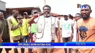 Youths Urge Federal Govt To Commence Rehabilitation Of BeninEkpoma Road [upl. by Sorenson]