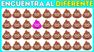 😂 Encuentra el Emoji Diferente 🔥  Encuentra el EMOJI 2023 🤯 [upl. by Landel]