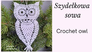 Sowa 16 cm szydełko Wzór autorski Author pattern Renia K Crochet tutorial [upl. by Epuladaugairam171]