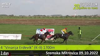 SREMSKA MITROVICA 09102022  4TRKA [upl. by Pleione709]