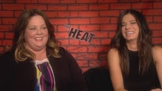 Sandra Bullock amp Melissa McCarthy Interview For THE HEAT [upl. by Blatt]