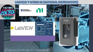 LABVIEW Y MYRIO NI NATIONAL INSTRUMENTS [upl. by Shakespeare]