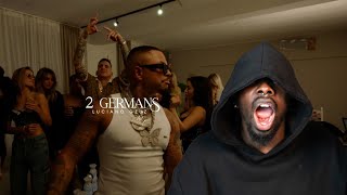 ENGLISH REACTION  LUCIANO x GZUZ  2 Germans  BLVCKMO [upl. by Yrrag933]