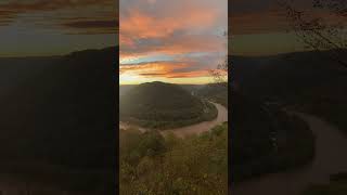 Concho Rim Overlook in New River Gorge Bridge National Park in West Virginia Amazing scenery [upl. by Saxon]