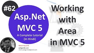 62 Area in mvc 5  mvc tutorial for beginners in net c  MVC By Nitish [upl. by Artur]