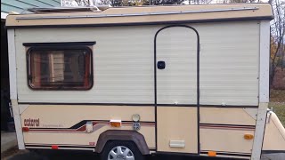 1984 Esterel Supermatic S15 Folding Caravan  Hardwall Camper Trailer nhcaravan [upl. by Rosita]