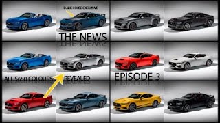 The News  Episode 3  Gull Wing Doors Shelby Mach E and Mustang Colours [upl. by Zippel]