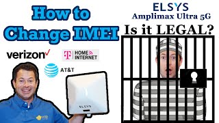 How to Change IMEI on Elsys AmpliMax Ultra 5G Outdoor Gateway for TMobile Verizon and ATampT [upl. by Jone]