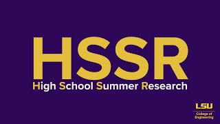 High School Summer Research Program [upl. by Shum292]