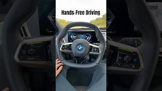 HandsFree Driving with the BMW iX  Highway Assistant [upl. by Ityak]