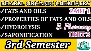 Saponification and Iodine Number Value  Fats amp Oils  BSc 3rd Year Organic Chemistry [upl. by Alsi929]