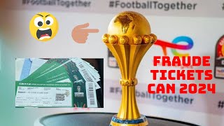 CAN 2024 Pratique Frauduleuse Et Scandaleuse Des Ventes De Tickets Des Responsables De La FiFa [upl. by Darwen506]