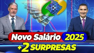 INACREDITÁVEL NOVO SALÁRIO de 2025 CHOCA os APOSENTADOS  2 SURPRESAS na FOLHA de PAGAMENTO [upl. by Niawtna]