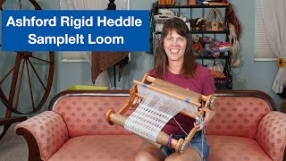 Ashford Rigid Heddle Samplelt Loom  You Can Take it Almost Everywhere [upl. by Viccora]