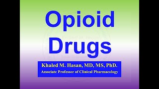 Opioid Drugs [upl. by Dor255]