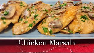 Creamy chicken marsala  chicken marsala recipe without wine  Easy cooking with Dia chicken marsala [upl. by Kreiner]