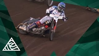 Flat Track Motorcycle Racing at FIM Speedway [upl. by Adirf]