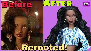 Integrity Toys Janay Makeover Rerooted and rebodied by cutieerica [upl. by Appleby]