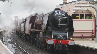 6233 Duchess of Sutherland  quotThe Great Britain XII  Day 1quot  270419 [upl. by Sonya735]