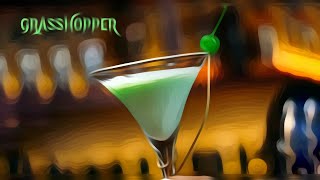 GRASSHOPPER cocktail  recipe and how to make [upl. by Aehtrod]