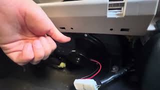 Replace 2017 Subaru Outback 36r Limited blower motor with a flathead screwdriver [upl. by Okram]