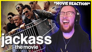 First Time Watching JACKASS 2002  Movie Reaction [upl. by Mada]