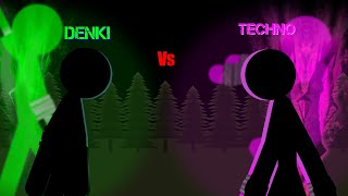 Denki vs Techno OFFICIAL Sticknodes pro [upl. by Anitirhc]