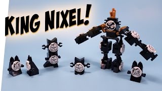 LEGO Mixels King Nixel Congregated Combiner Build Instructions Review [upl. by Diena586]