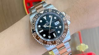 Hợp Lý  Đồng hồ Rolex GMT Master ll Root Beer 126711CHNR [upl. by Cirtemed]