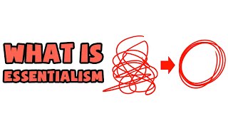 What is Essentialism  Explained in 2 min [upl. by Leisam]