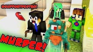 MURDER SQUAD  Minecraft Murder Mystery 5 w Friends [upl. by Amoritta]