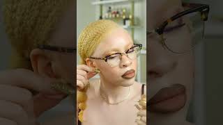 THE DAY TO CELEBRATE amp EDUCATE ALBINISM AWARENESS DAY albinism grwmmakeup grwm grwmroutine [upl. by Dionisio948]