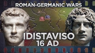 Idistaviso 16 AD  RomanGermanic Wars DOCUMENTARY [upl. by Gnoh]