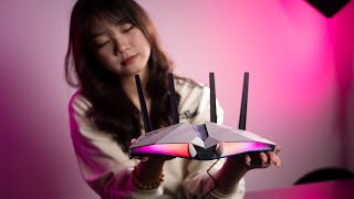 豬突猛進！華碩AX82U鬼滅之刃限定版路由器開箱 ASUS RTAX82U Demon Slayer Edition Router Review [upl. by Sherrod813]