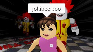 JOLLIBEE GUSTO KUMAIN SA MCDONALDS  Escape Ronalds Diner  Roblox [upl. by Mei]