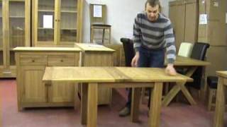 Flip Top Oak Dining Table [upl. by Rellek]