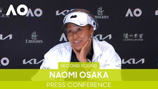 Naomi Osaka Press Conference 2R  Australian Open 2022 [upl. by Ahsielat]