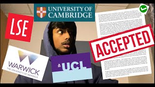 Reading My Personal Statement  Cambridge LSE UCL Warwick amp KCL  TIPS amp ADVICE [upl. by Amr]