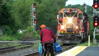 CN Train 532 Moving to the North Yard August 16 2023 [upl. by Schuler268]