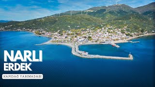 Balıkesir Erdek  Narlı Köyü  Drone Görüntüleri [upl. by Brownley291]