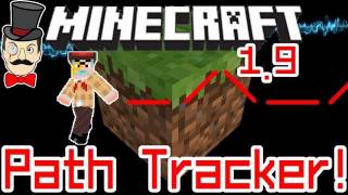 Minecraft 19 PATH FINDER TRACKER Mod  Never Get Lost in a Mine Again [upl. by Gunning]