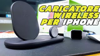 Caricatore 3 in 1 wireless per iPhone  Belkin [upl. by Rehpetsirhc776]