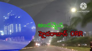 beautiful Hyderabad ORR  yohi samachar [upl. by Werd130]