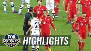 Monchengladbach vs Bayern Munich  201617 Bundesliga Highlights [upl. by Sands]